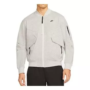 Куртка men's sportswear storm-fit tech pack unlined loose zipper jacket gray Nike, серый