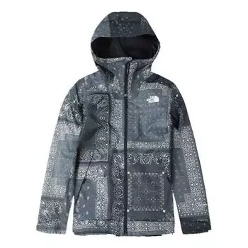 Куртка Men's THE NORTH FACE SS20 Full Print cashew Jacket Navy Blue, синий