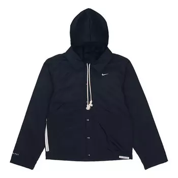 Куртка men's therma-fit standard issue jacket black Nike, черный