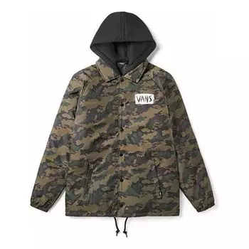 Куртка Men's Vans Stay Warm With Down Feather Athleisure Casual Sports Jacket Camouflage