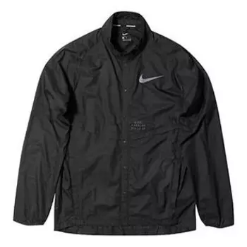 Куртка men's woven tops jacket black Nike, черный