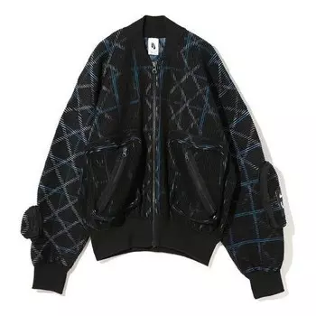 Куртка men's x undercover crossover ma-1 knit jacket Nike, черный