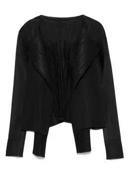 Куртка Merry Bicolor Pleats Please Issey Miyake, черный