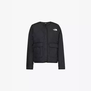 Куртка-Мешок классического кроя с фирменным принтом Ampato The North Face, черный