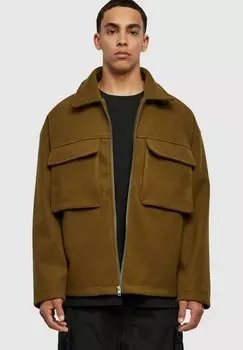 Куртка межсезонная BIG POCKET Urban Classics, летний оливковый