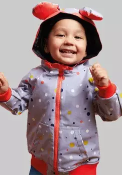 Куртка межсезонная Bunnydo WeeDo, цвет pink bunny