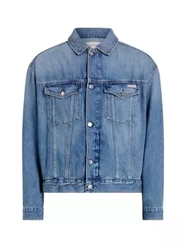 Куртка межсезонная Calvin Klein Jeans, синий деним