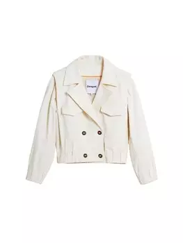 Куртка межсезонная Desigual, белый