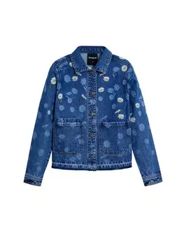 Куртка межсезонная Desigual, синий