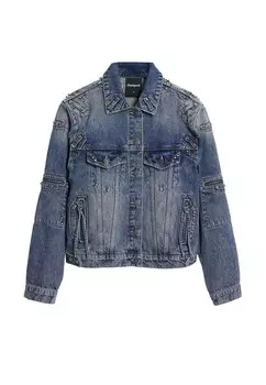 Куртка межсезонная Desigual, синий