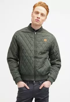 Куртка межсезонная DIAMOND Urban Classics, оливковый
