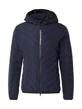 Куртка межсезонная EA7 Emporio Armani, темно-синий