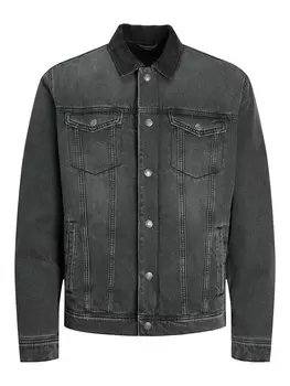 Куртка межсезонная JACK & JONES JJIJean, черный деним
