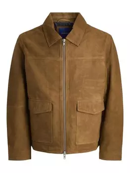 Куртка межсезонная JACK & JONES, коричневый