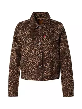 Куртка межсезонная LEVI'S , цвет Brown/Dark brown