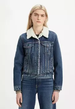 Куртка межсезонная ORIGINAL TRUCKER Levi's, темно-синий деним