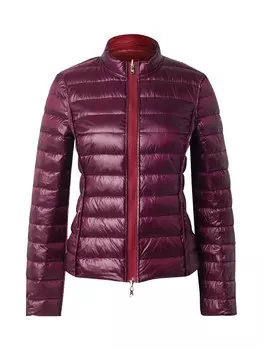 Куртка межсезонная PATRIZIA PEPE, цвет Burgundy/Fire red