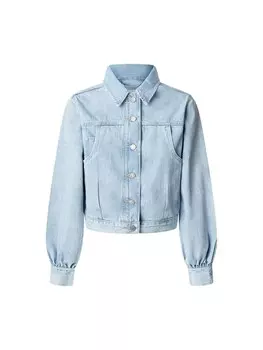 Куртка межсезонная Pepe Jeans Madeline, светло-синий