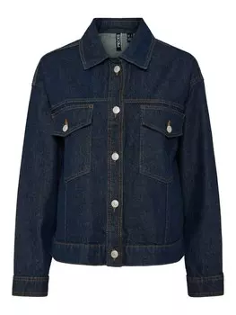 Куртка межсезонная PIECES PCElma, темно-синий