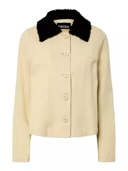 Куртка межсезонная PIECES PCJackie, бежевый