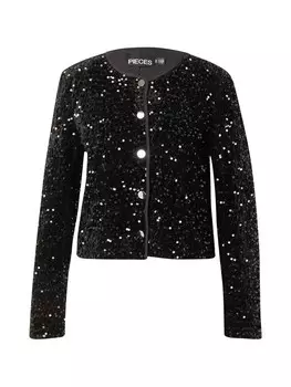 Куртка межсезонная PIECES PCNEISA, черный