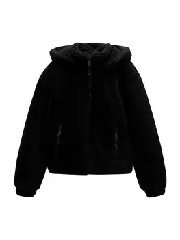 Куртка межсезонная Pull&Bear, черный