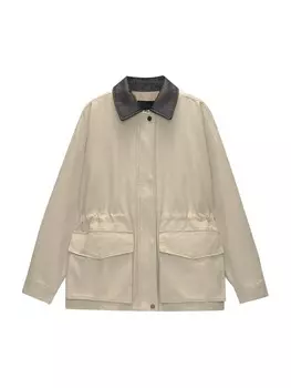Куртка межсезонная Pull&Bear, песочный
