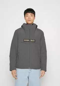 Куртка межсезонная RAINFOREST OPEN WI Napapijri, темно-серый однотонный