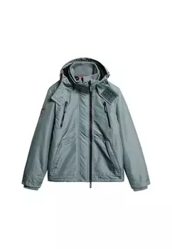 Куртка межсезонная Superdry, бирюзовый