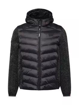 Куртка межсезонная Superdry Storm, цвет Anthracite/Dark grey/mottled grey