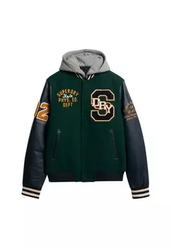 Куртка межсезонная Superdry, темно-зеленый