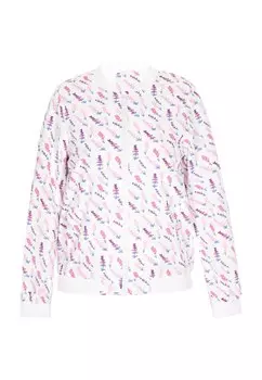 Куртка межсезонная swirly, цвет Lavender/White