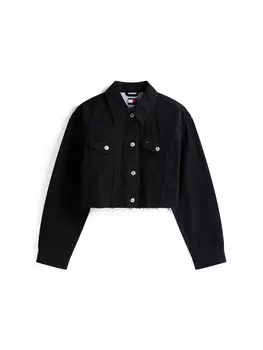 Куртка межсезонная Tommy Jeans, цвет Black/Black denim