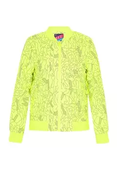 Куртка межсезонная UCY, цвет Neon yellow