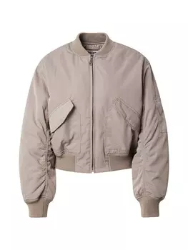 Куртка межсезонная WEEKDAY Seoul, темно-бежевый