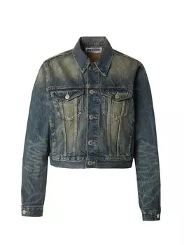 Куртка межсезонная WEEKDAY, синий деним