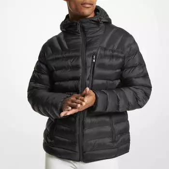 Куртка Michael Kors Rialto Quilted Nylon, черный