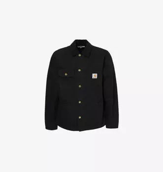 Куртка Michigan с воротником-стойкой, прямого кроя, из хлопчатобумажной ткани Carhartt Wip, мультиколор