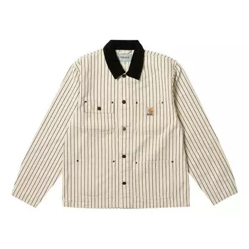 Куртка michigan x carhartt wip coat 'hickory wax black' Palace, бежевый