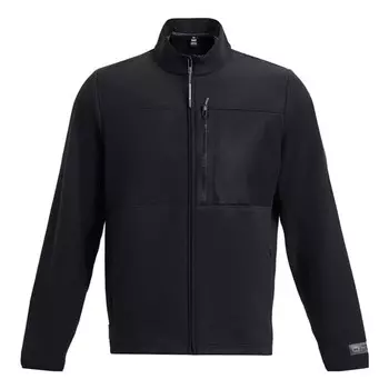 Куртка microfleece maxx jacket 'black' Under Armour, черный
