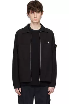 Куртка Mil-Spec из ткани рипстоп с эффектом растяжения TC Stone Island, черный