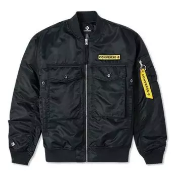 Куртка military pack ma-1 bomber jacket 'black' Converse, черный