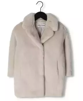 Куртка мини пальто Cocoon Stand Studio, бежевый