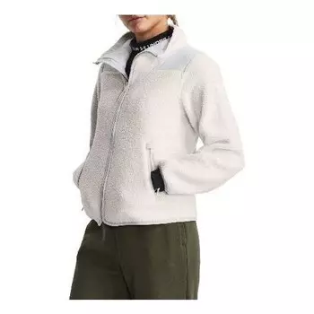 Куртка mission jacket 'white' Under Armour, белый