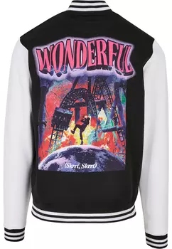 Куртка Mister Tee College Jackets, цвет blk/wht
