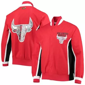 Куртка Mitchell & Ness Chicago Bulls, красный
