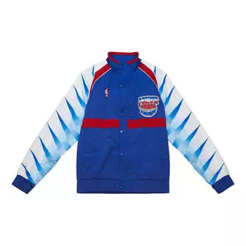 Куртка Mitchell & Ness NBA Authentic New Jersey Nets 1990-91 Jacket 'Blue Red', синий
