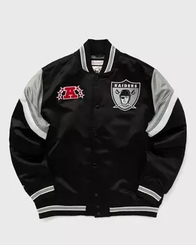 Куртка Mitchell & Ness Nfl Heavyweight Satin Jacket Las Vegas Raiders, черный