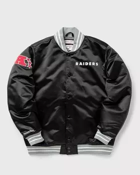 Куртка Mitchell & Ness Nfl Heavyweight Satin Jacket Oakland Raiders, черный