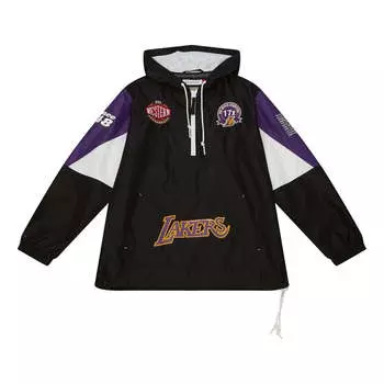 Куртка Mitchell & Ness x NBA Team Origins Pullover Anorak 'LA Lakers', черный